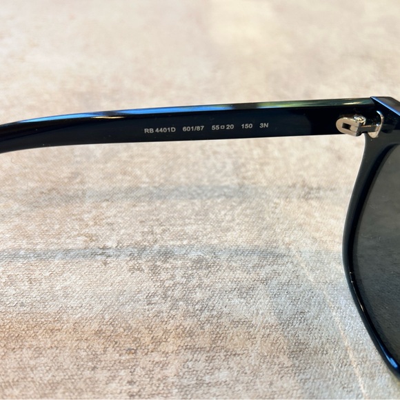 Ray-Ban Sunglasses RB4401D, Black - Picture 7 of 12